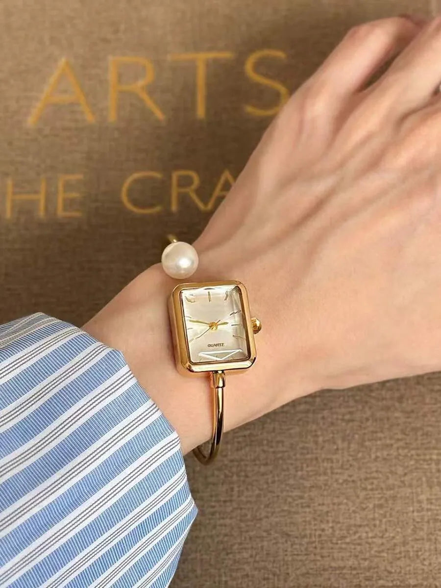 Women's Pearl Bracelet Watch