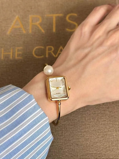 Women's Pearl Bracelet Watch