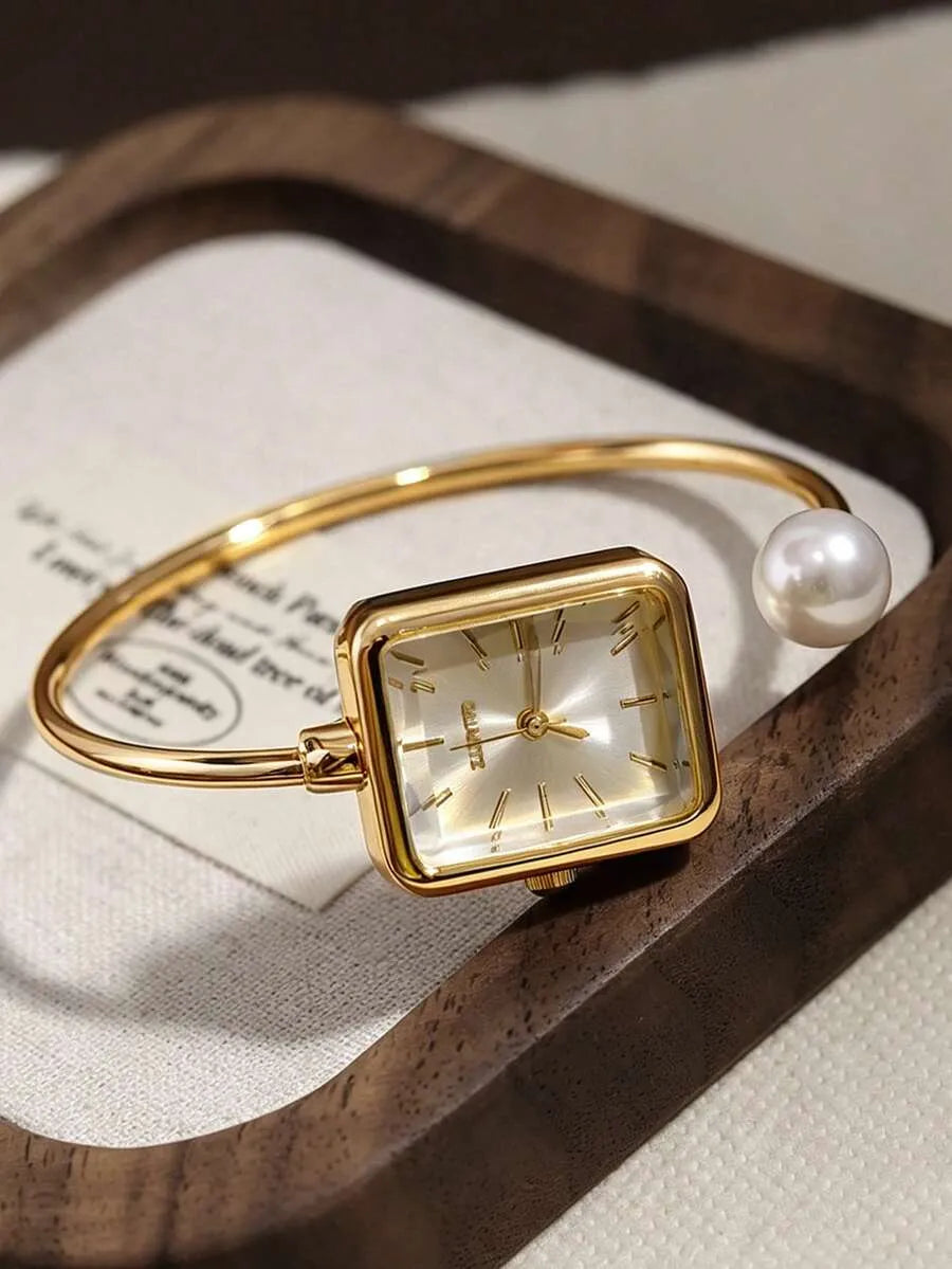 Women's Pearl Bracelet Watch