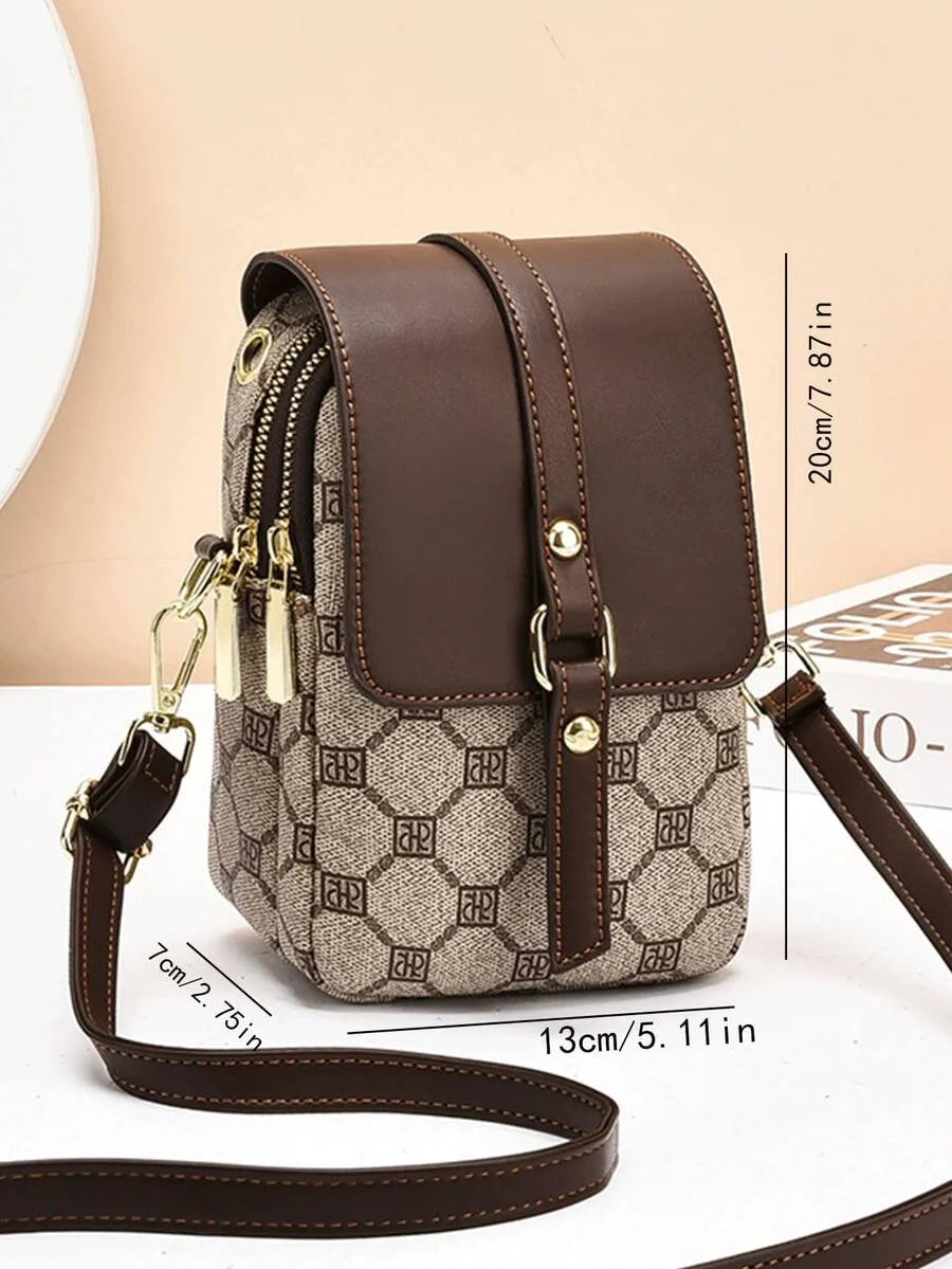 Multi-Pocket Crossbody Bag