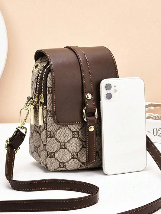 Multi-Pocket Crossbody Bag