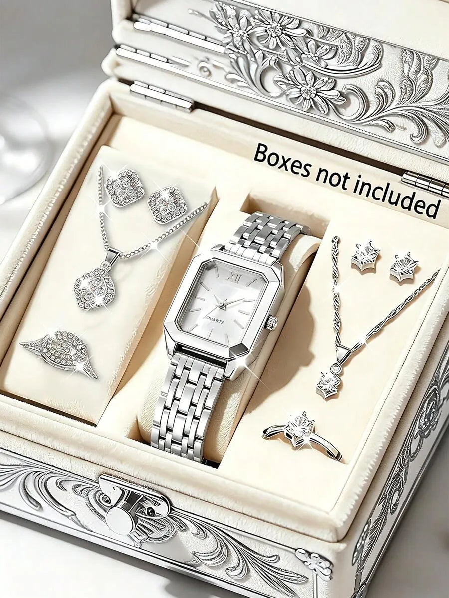 9-Piece Old Money Vintage Watch & Jewellery Set
